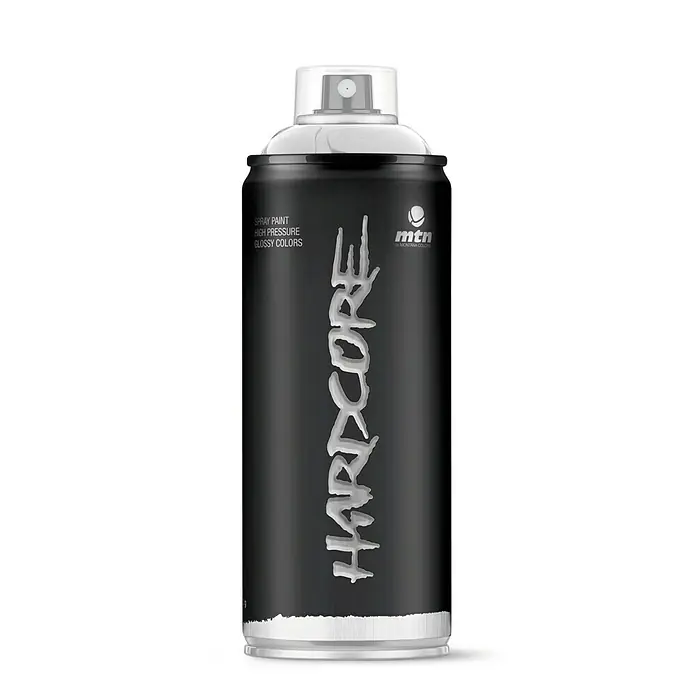 mtn Spray Hardcore - Plateado, 400 ml, Brillante - Vista frontal