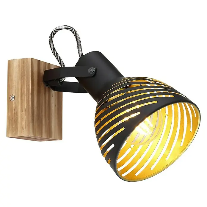 Globo Deckenstrahler LENNA - 40 W, E27, 1 Stk. - Diagonale Ansicht