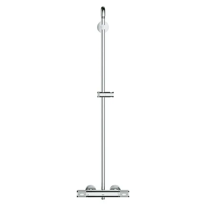 Grohe Vitalio Joy Sistema de ducha 260 - Con grifo termostático, Distancia entre orificios: 100,5 cm, Número de tipos de chorro: 3 ud., Cromo - Vista frontal