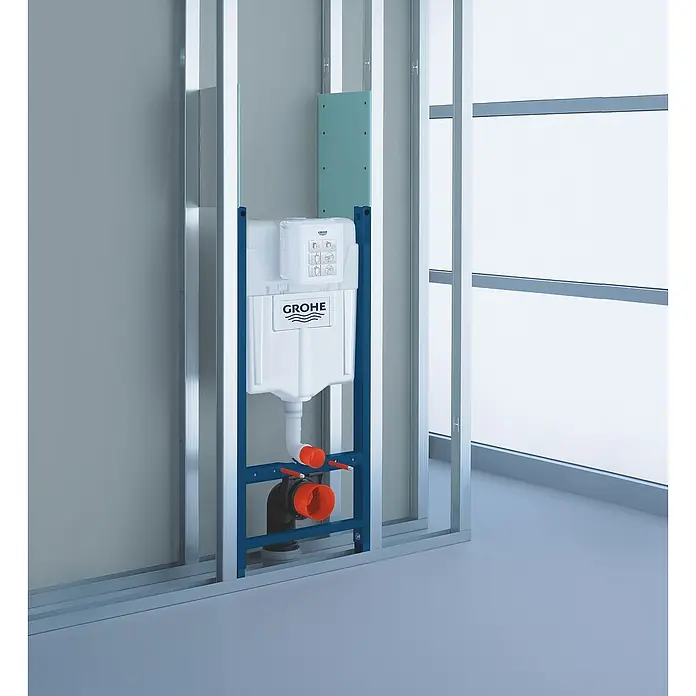 Grohe WC element [SI] Solido - Dvojno izpiranje, 13 x 50 x 113,5 cm - Zračna perspektiva