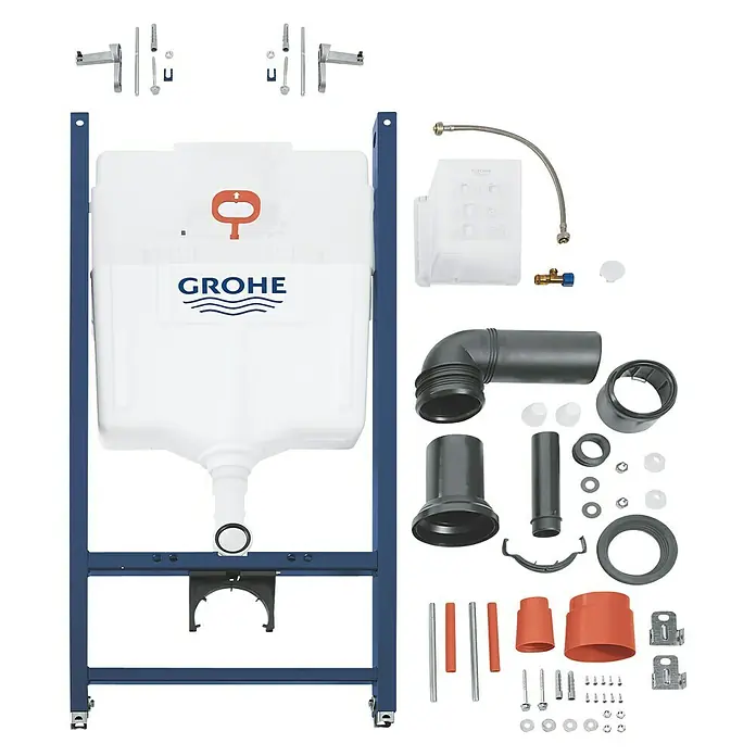Grohe WC element [SI] Solido - Dvojno izpiranje, 13 x 50 x 113,5 cm - Pogled od spredaj