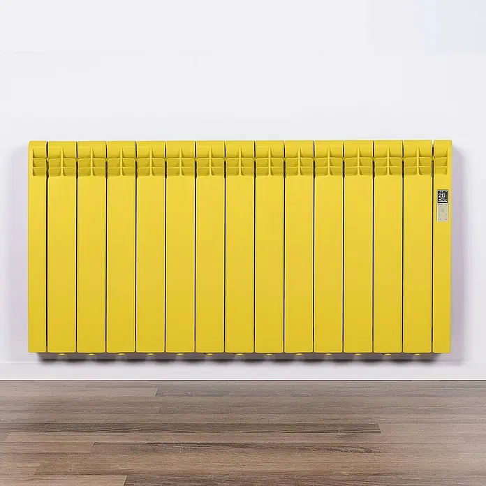 Rointe Emisor térmico RAL - 1.430 W, Amarillo colza, 9,7 x 116 x 58,5 cm - Foto ambiente