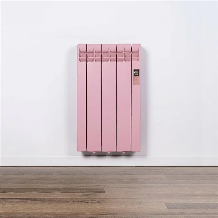 Rointe Emisor térmico RAL - 330 W, Rosa claro, 9,7 x 35 x 25,5 cm - Foto ambiente