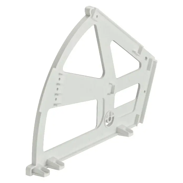 Häfele Herraje plegable basculante - L x Al: 296 x 199 mm, Apto para: Armario para zapatos - Vista angular