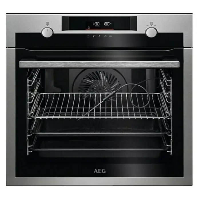 AEG Horno empotrado BPE546360M - Número de tipos de calentamiento: 9 ud., Volumen horno: 71 l - Vista frontal