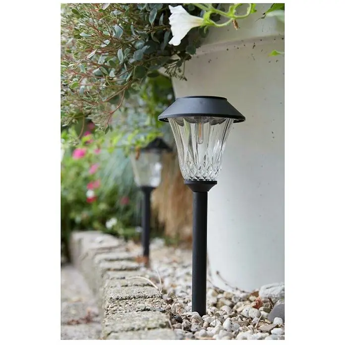 Luxform LED vanjska stajaća svjetiljka sa senzorom St. Tropez - 120 x 120 x 420 mm - Živopisni prikaz