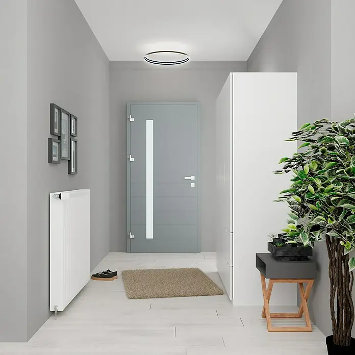 De'Longhi Univerzalni kompaktni radijator - Š x V: 80 x 50 cm, 6-struko, DK-22, 1.188 W - Živopisni prikaz