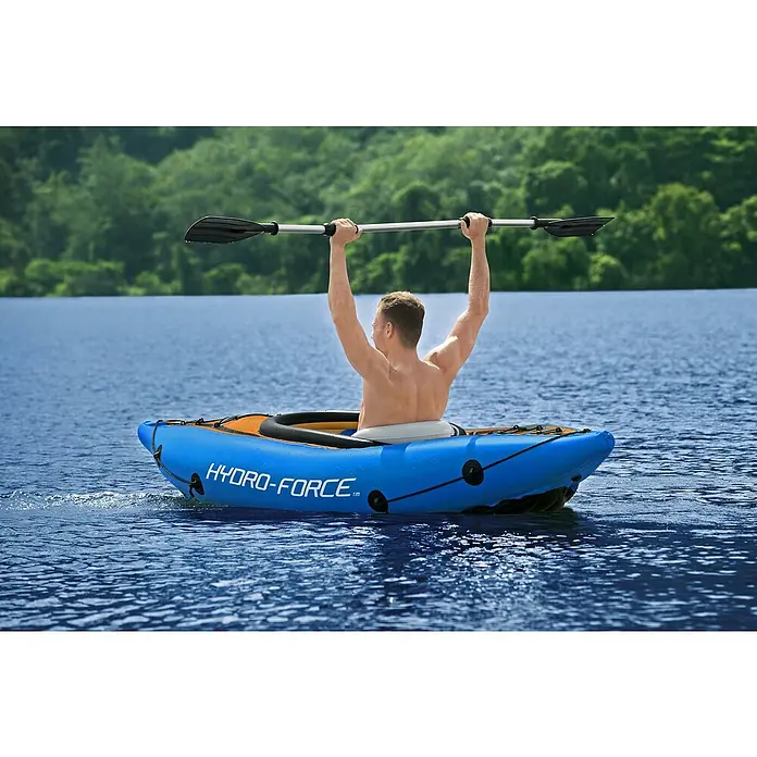 Hydro-Force Kayak Cove Champion - L x An: 275 x 81 cm, Carga útil: 100 kg, Apto para: 1 persona - Producto en uso