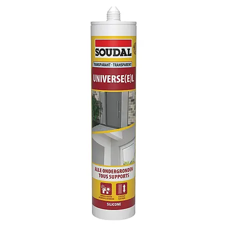 Soudal  Universele siliconen voegkit
