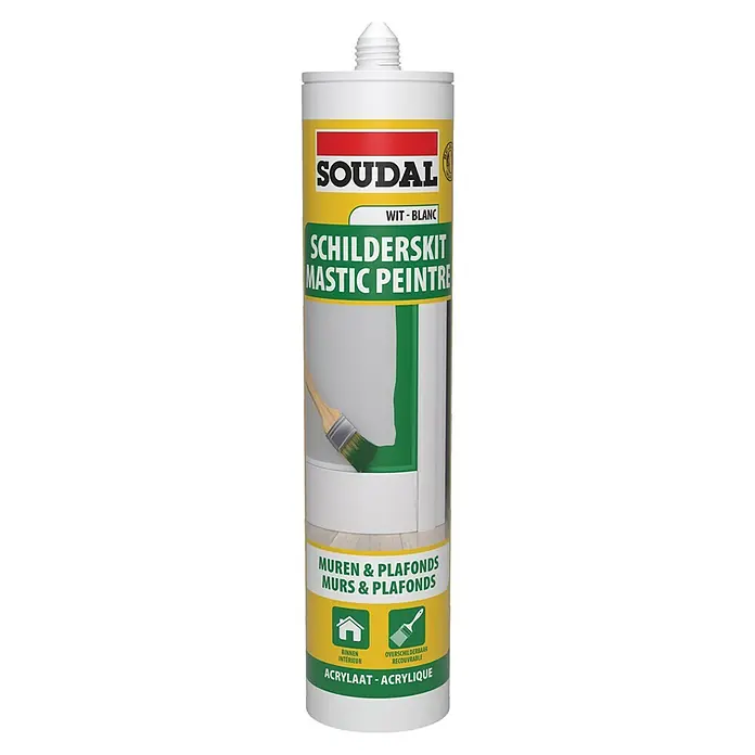 Soudal Afdichtkit Schilderskit - 290 ml - Vooraanzicht