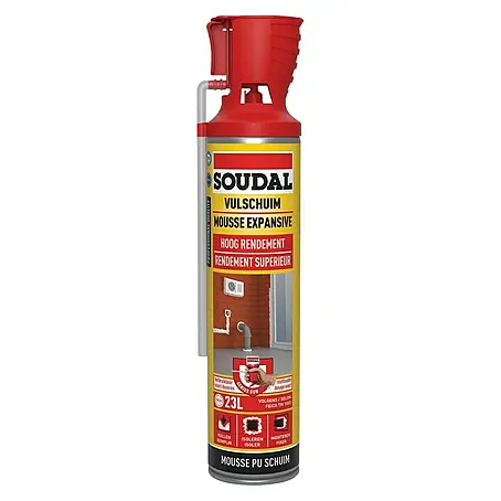 Soudal  Vul- en isolatieschuim hoog rendement Genius