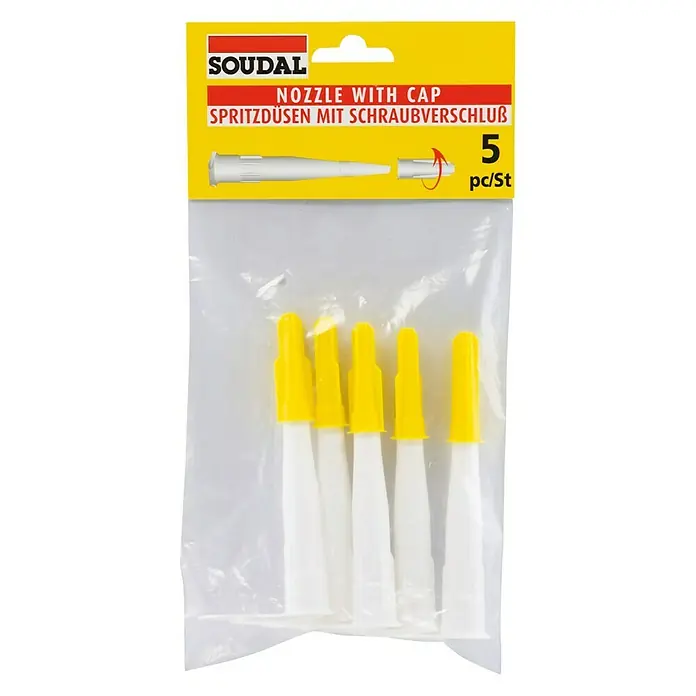 Soudal Spuitmondjes voor kitten - 5 stk. - Vooraanzicht