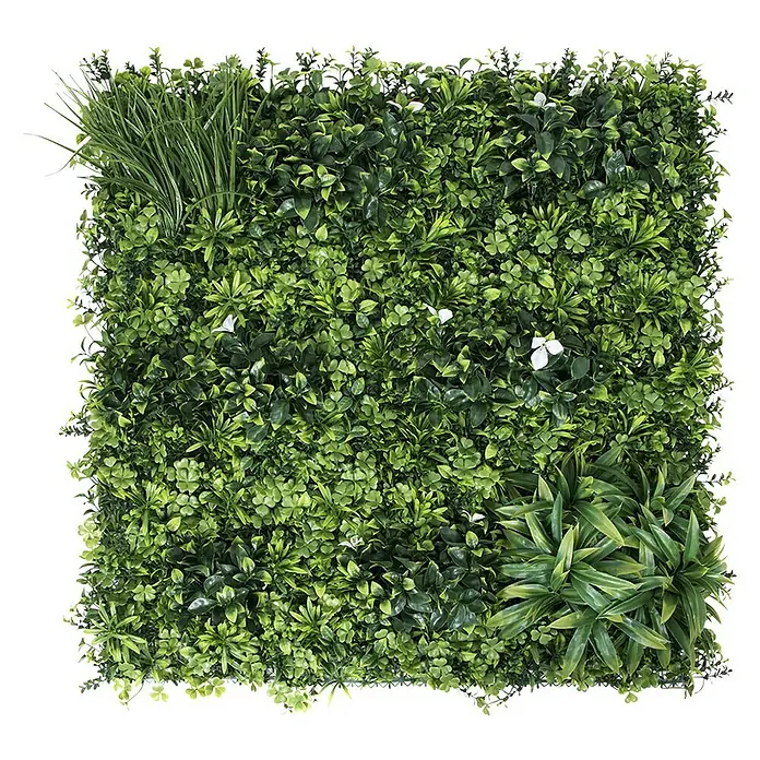 Wanddeko Forest - B x L: 100 x 100 cm, Grün - Vorderansicht