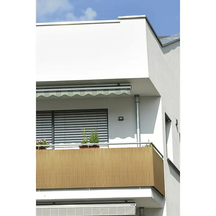 Sichtschutzmatte Bamboo - L x H: 300 x 90 cm, Natur - Stimmungsaufnahme