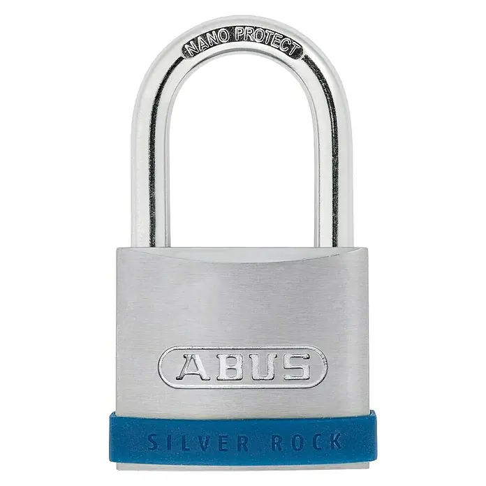 Abus Silver Rock Candado 5/50 - An x Al: 52,2 x 89 mm, 1 ud., Zinc fundido - Vista frontal