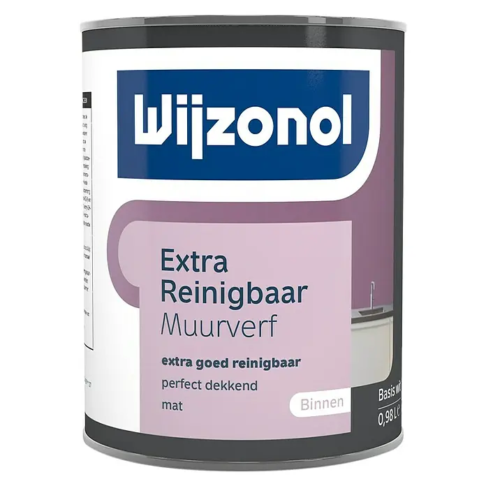 Wijzonol Muurverf Extra Reinigbaar - 11 l, Mat - Vooraanzicht