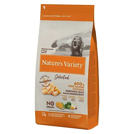 Nature's Variety  Pienso seco para perros Selected Medium/Max
