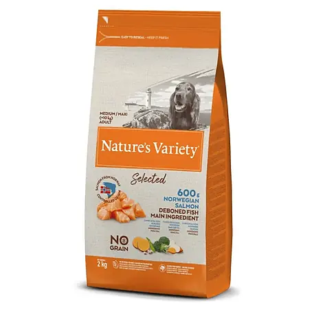 Nature's Variety  Pienso seco para perros Selected Medium/Max
