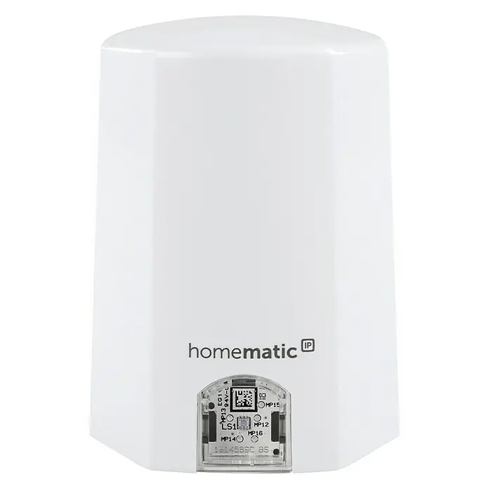 Homematic IP Funk-Lichtsensor HmIP-SLO - Weiß, 5,2 x 6,5 x 3,4 cm, Batteriebetrieben - Vorderansicht