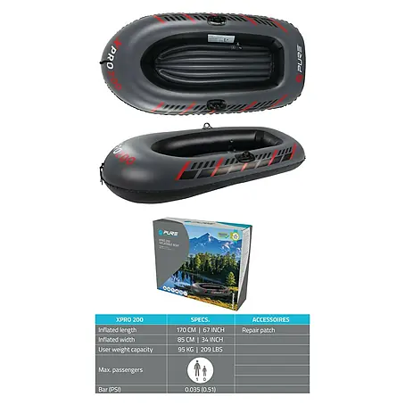 Bote hinchable XPRO200