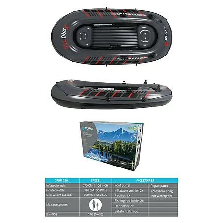 Bote hinchable XPRO750