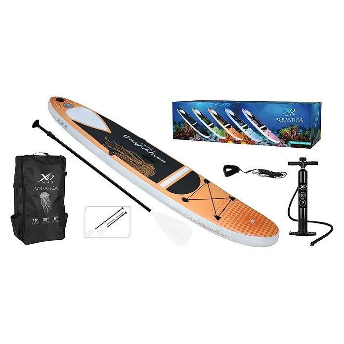 Paddle surf Jellyfish - L x An x Al: 305 x 71 x 15 cm, Carga útil: 150 kg, Hinchable - Vista angular