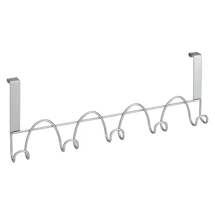 Metaltex Hakenleiste Wave - L x B x H: 43 x 3 x 15,5 cm, Anzahl Haken: 5 Stk. - Detailaufnahme