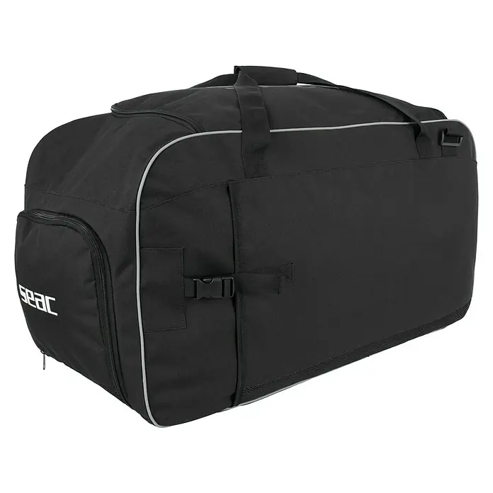 Seac Sub Bolsa Equipage 250 - L x An x Al: 75 x 30 x 40 cm, 110 l, Negro - Vista trasera