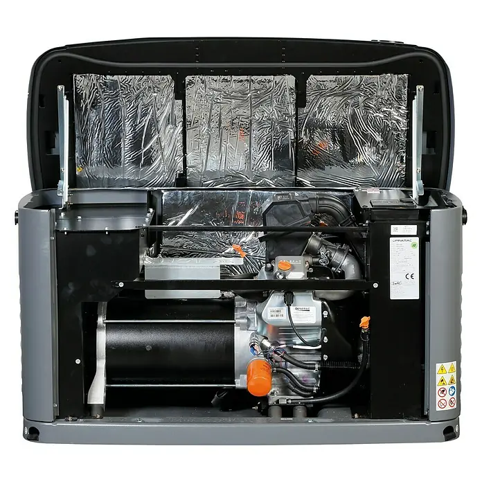 Pramac Generador GA20000 trifásico a gas - 20.000 W/400 V, Método de arranque: Eléctrico