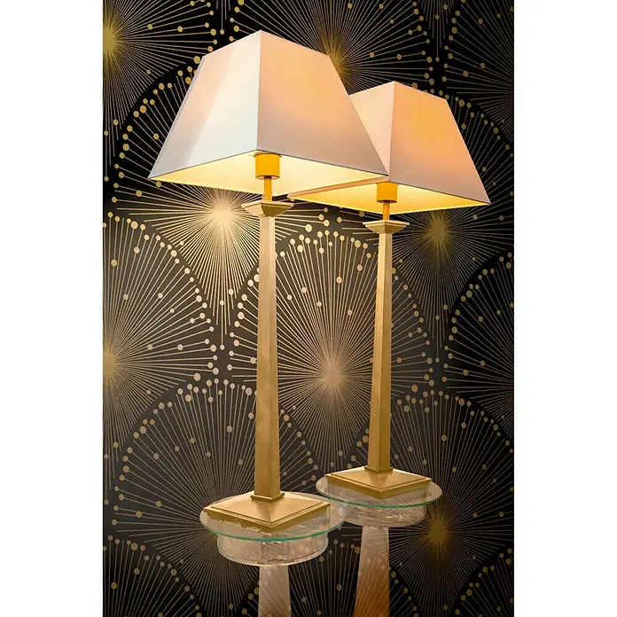 AS Creation Vliestapete Spot 3 - Metallic/Schwarz, Grafisch, 10,05 x 0,53 m - Stimmungsaufnahme