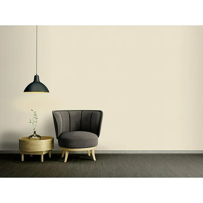AS Creation Character Vliestapete - Hellbeige, Uni, 10,05 x 0,53 m - Stimmungsaufnahme