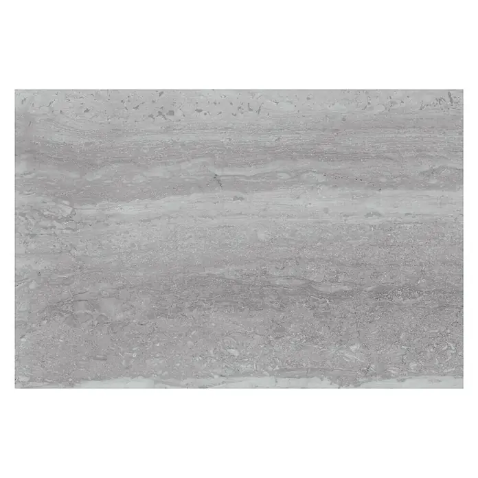 Terrassenplatte Travertino - 60 x 40 x 4 cm, Anthrazit, Beton - Vorderansicht