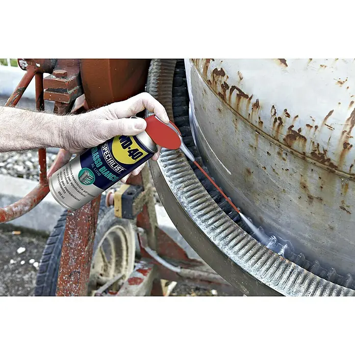 WD-40 Specialist Grasa de litio - 400 ml - Producto en uso