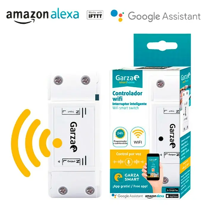 Garza Smart Home Controlador WiFi - Blanco, IP20