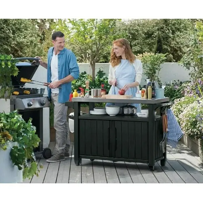 Keter Stol Unity XL - D x Š x V: 134 x 52 x 90 cm - Proizvod u upotrebi