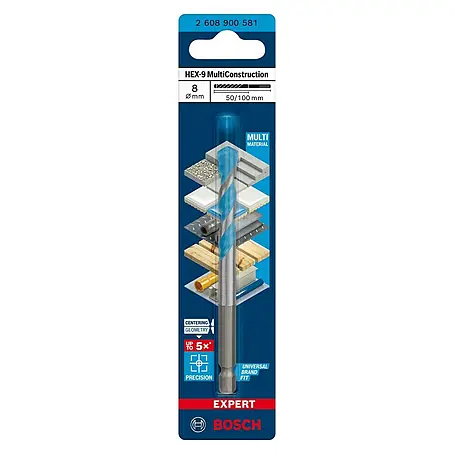 Bosch Professional Expert Bohrer Hex-9