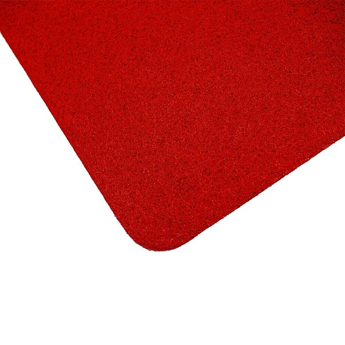 Moqueta a metros Convención Ferial - Ancho: 2 m, Rojo, 100% Polipropileno - Primer plano