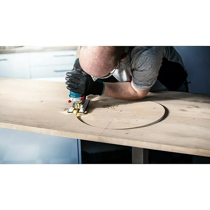 Bosch Expert Stichsägeblätter Wood 2-Side Clean T308 BO - 3 Stk., T-Schaft - Anwendungsbeispiel