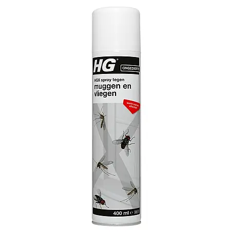 HG X Ongediertespray tegen muggen en vliegen