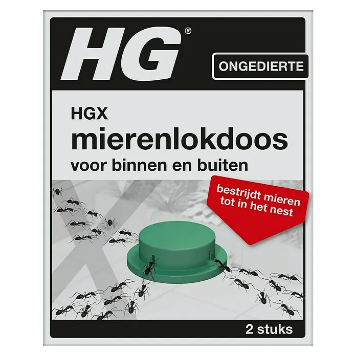 HG X Mierenlokdozen - 2 stk. - Vooraanzicht