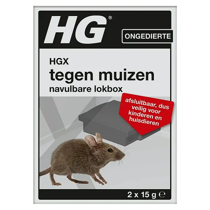 HG X Muizenlokdoos - 2 stk. - Vooraanzicht