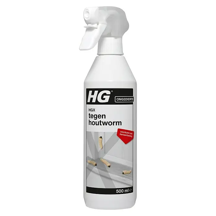 HG X Tegen houtworm - 500 ml - Vooraanzicht