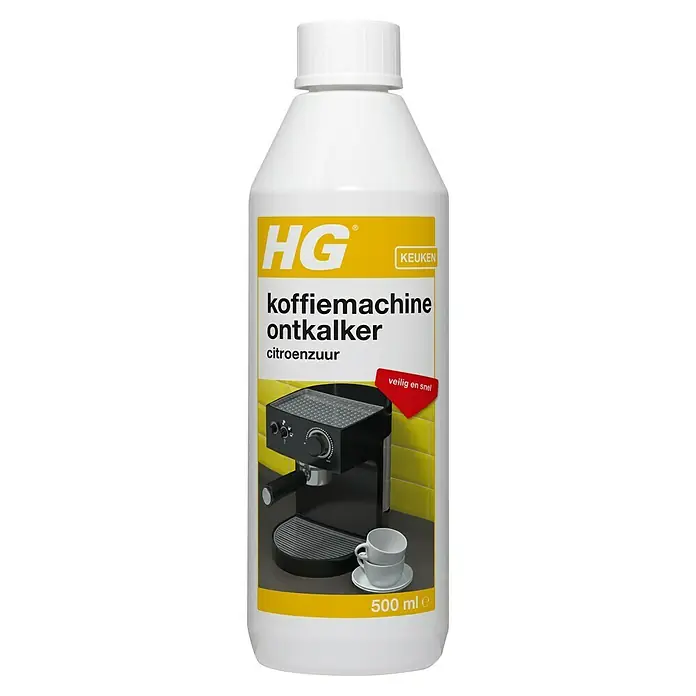 HG Koffiezetapparaat ontkalker - 500 ml - Vooraanzicht
