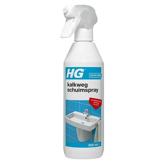HG Ontkalker Kalkweg Schuimspray - 500 ml - Vooraanzicht