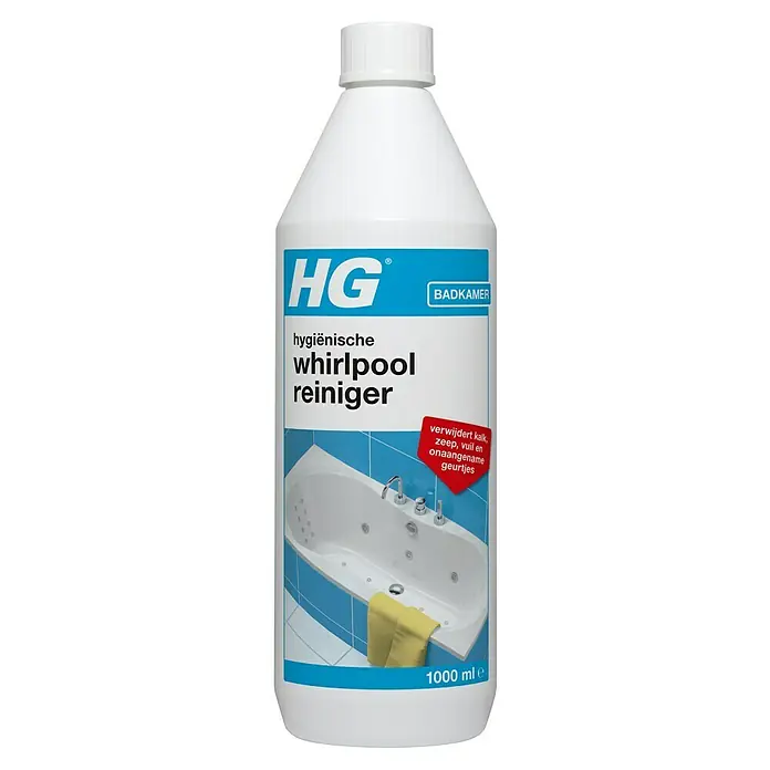 HG Whirlpool systeemreiniger - 1 l - Vooraanzicht