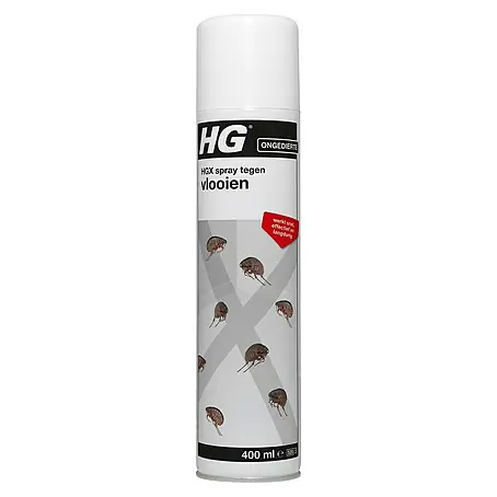HG X Ongediertespray tegen vlooien