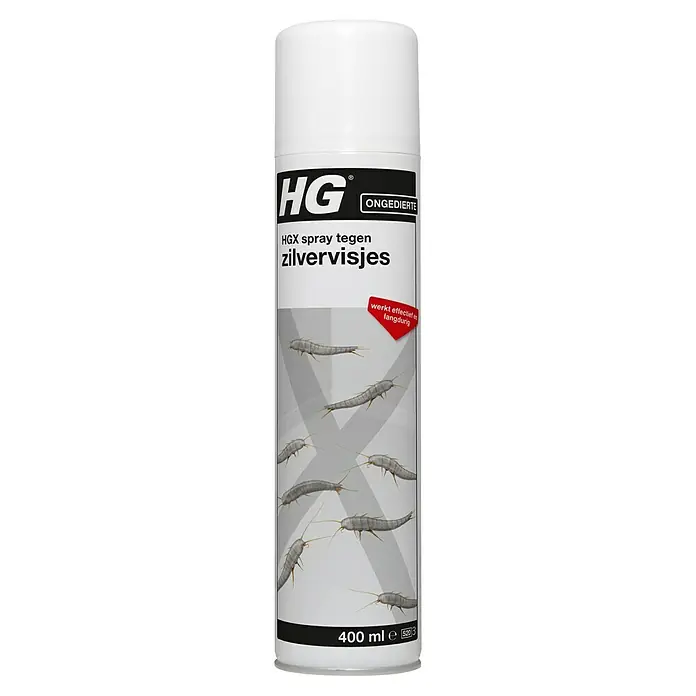 HG X Ongediertespray tegen zilvervisjes - 400 ml - Vooraanzicht