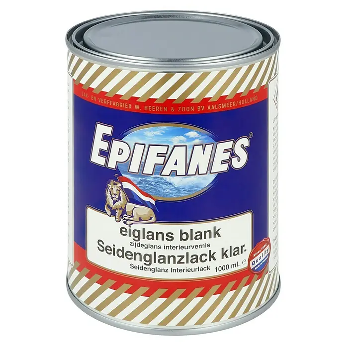 Epifanes Klarlack - Transparent, 1 l, Seidenglänzend - Vorderansicht