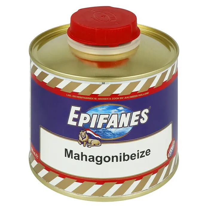Epifanes Beits voor hout - 500 ml, Geschikt voor: Mahonie - Vooraanzicht
