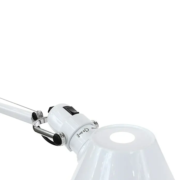 Artemide Tischleuchte Tolomeo - 77 W, Weiß, Silber, Weiß, E27 - Detailaufnahme